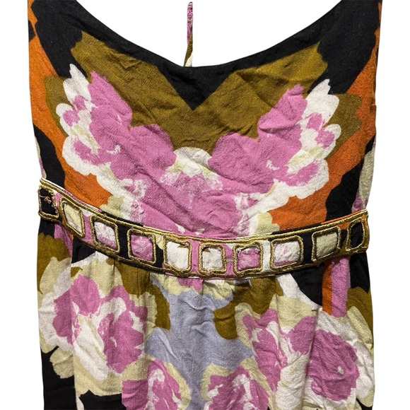 Free People Sweet Lucy Slip Dress Black Pink XS - Picture 16 of 16